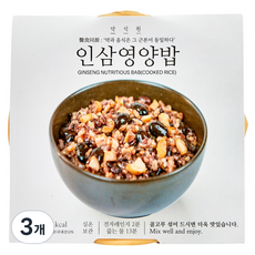 약석원 인삼 영양밥, 3개, 210g
