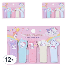 三麗鷗 可愛索引便利貼 粉紅色, 12個, 100入