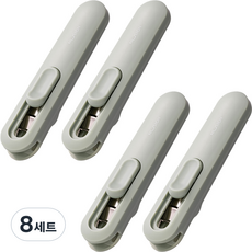 누사인 논슬립 소프트 클립퍼 세트 그린 NS085-B, 중, 8세트