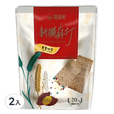 掬水軒 新纖蘇打量販袋(黃金地瓜) 250g, 2入, 2包