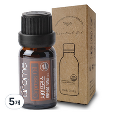 아로므 사이프러스 에션셜 오일, 10ml, 5개