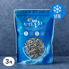 신건호멸치 저염 지리멸치 (냉동), 3개, 300g
