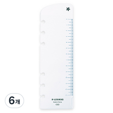 프랭클린플래너 책갈피 631914 13cm, 6개, 1개입
