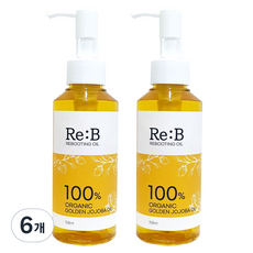 리비네이처 유기농 100퍼센트 호호바 오일 2p, 6개, 158ml