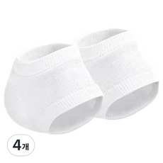 Some's Mine 腳後跟足部護理保濕墊 白色, 4個, 1入, 100g