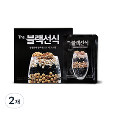 블랙 선식 25p, 750g, 2개