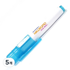 HAGOROMO 粉筆磁鐵夾, 藍色蓋, 5個