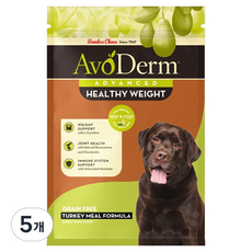 아보덤 어덜트 강아지 헬시 웨이트 건식사료, 피부/피모, 900g, 5개