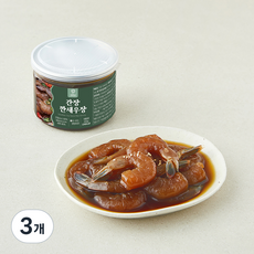 바른씨 간장 깐새우장, 250g, 3개