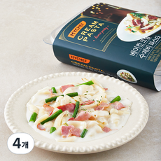 마이셰프 베이컨 크림 수제비 파스타 1인분, 365g, 4개