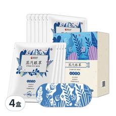 禾統 熱敷蒸氣眼罩, 10片/盒, 適用於臥室、客廳、搭乘飛機、出差等情境, 4盒