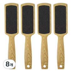 Foaming Home 有效去腳皮黏貼式雙面砂紙型木紋, 34g, 8個, 1入