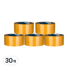 BUKWANG KOREA CHEMICALS 冷凍封箱膠帶 48mm x 50m, 黃色, 30個