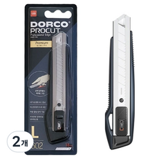 DORCO 多可樂客 Pro-Cut 優質大型美工刀 L602, 混合色, 2個