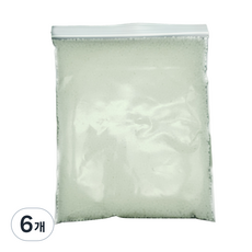 YSSCOMPANY 데코덴 라이스볼 크런치 슬라임 재료 500g, 6개