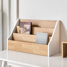 양지가구 잡지꽂이, 멀바우, 3단