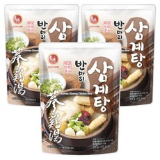 하우촌 반마리 삼계탕, 570g, 3개