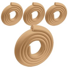 AGUARD 標準型防撞護角, 拿鐵咖啡色, 4個