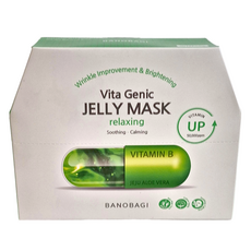 BANOBAGI 佰諾佰琪 維生素果凍面膜 舒緩鎮定 保濕補水 彈潤 修護 緊緻 煥彩亮顏, 10片, 1組