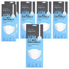 올가드 베이직 마스크 대형 KF94, 1개입, 6개