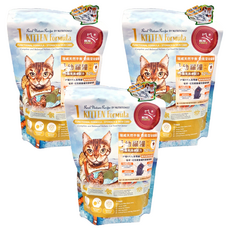 REAL POWER 瑞威 幼貓糧1號 Kitten formula, 腸胃護膚配方, 500g, 3包