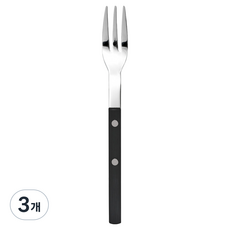 보겐 미네뜨 감성 티포크, 블랙, 3개