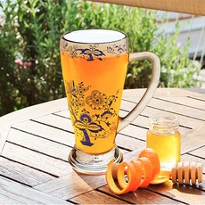 MAZUOKA 巴伐利亞玻璃啤酒杯, 1個