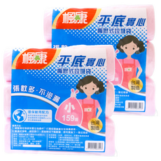 楓康 平底實心撕取式垃圾袋 強韌耐用 絕不滴漏 單張撕取設計, 2袋