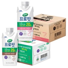 셀렉스 프로핏 초콜릿 12p + 복숭아 12p, 1세트, 330ml