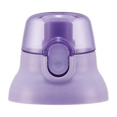 Skater 兒童直飲式冷水壺用瓶蓋 PSB5SAN 紫色 480ml, 1個, 瓶蓋+墊圈1組(已安裝)