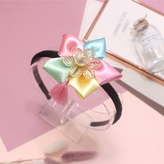 DRESSHOUSE 韓式花朵流蘇造型髮箍