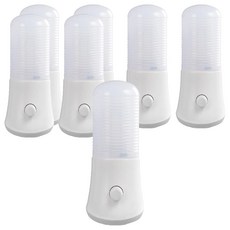 按壓開關小夜燈 節能3W Set 7個, 浪漫黃