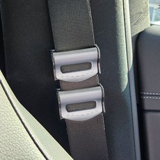 앤티스 캔버스 차량용 밸트 버클, 실버, 2개