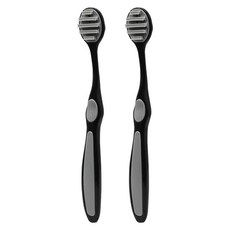 舌頭清潔刷 木炭色, 2個