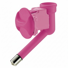 Richell 利其爾 不外漏材質 寵物飲水器, 粉色, 1個