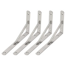 堅固的不鏽鋼層板架, 4個