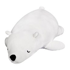 北極熊娃娃 50CM, 白色, 1個