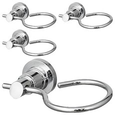 코시나 헤어드라이기 거치대, 실버, 4개