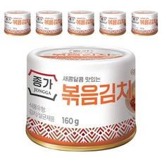 JONGGA 宗家府 香炒泡菜, 6罐, 160g