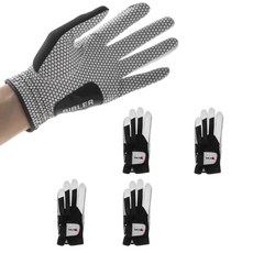 [쿠팡수입] 바이블러 남성용 논슬립 실리콘 골프장갑 왼손용, 블랙, 5개