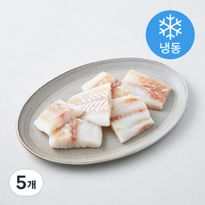 알래스카 순살 대구 (냉동), 5개, 300g