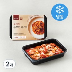 식스밀 토마토 두부면 파스타 (냉동), 340g, 2개