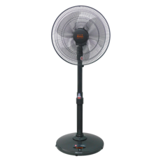 南亞牌 商業用座立扇 16吋(42 x 42 x 86~116cm) 鐵灰色 5.7kg 原廠保固, EF-9616