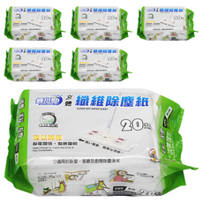 NEXCLEANS 舞水痕 立體纖維除塵紙 RT-C3502 20張, 6包