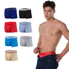 AIRDIUM 男士輕薄涼夏版四角褲7件組