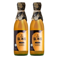 대현상회 저온압착 국산 들기름, 350ml, 2개
