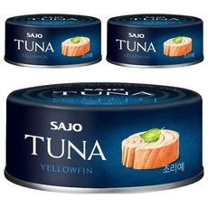 사조 참치 황다랑어, 3개
