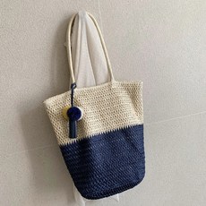 Lulubag Nacho 超輕量藤編草編夏季肩揹包 + 配件隨機出貨