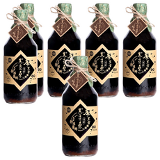 黑豆桑 天然頂級厚黑金醬油, 550ml, 6瓶