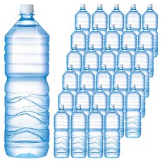 남양천연수 무라벨, 2L, 36개
